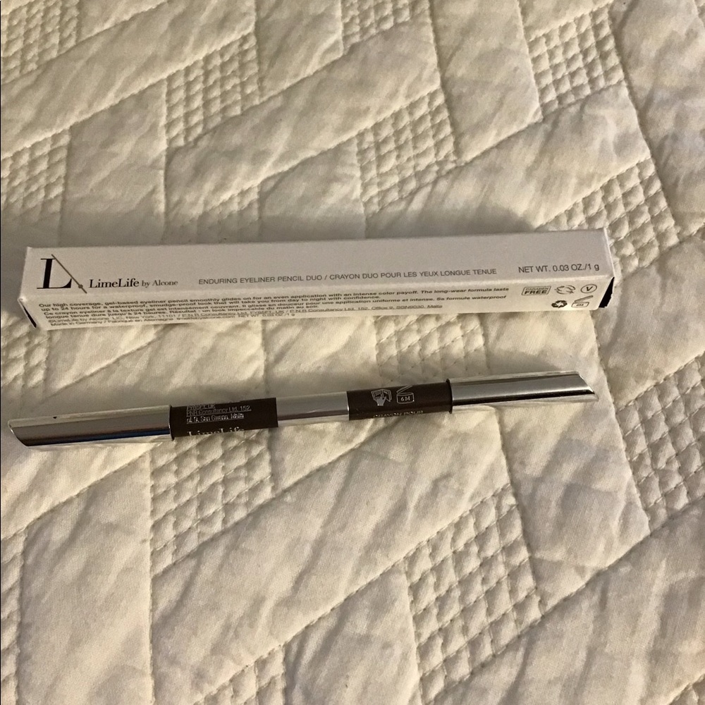 Limelife enduring eyeliner pencil duo work hard/play hard